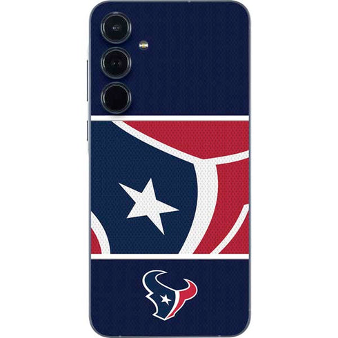 NFL Houston Texans Zone Block Galaxy A35 5G Skin